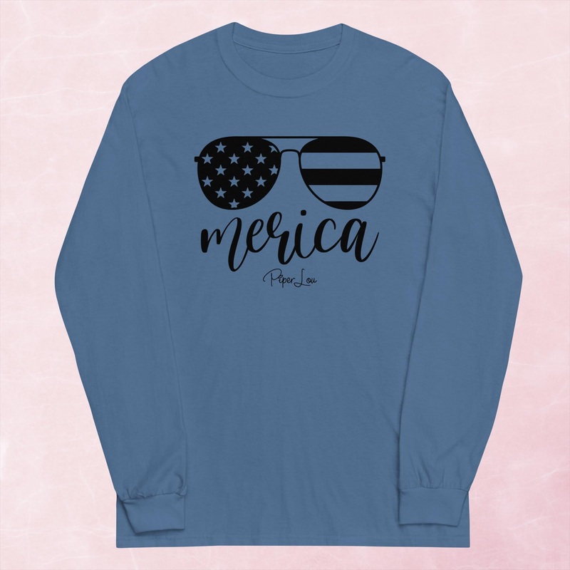Merica Graphic Long Sleeve Tee