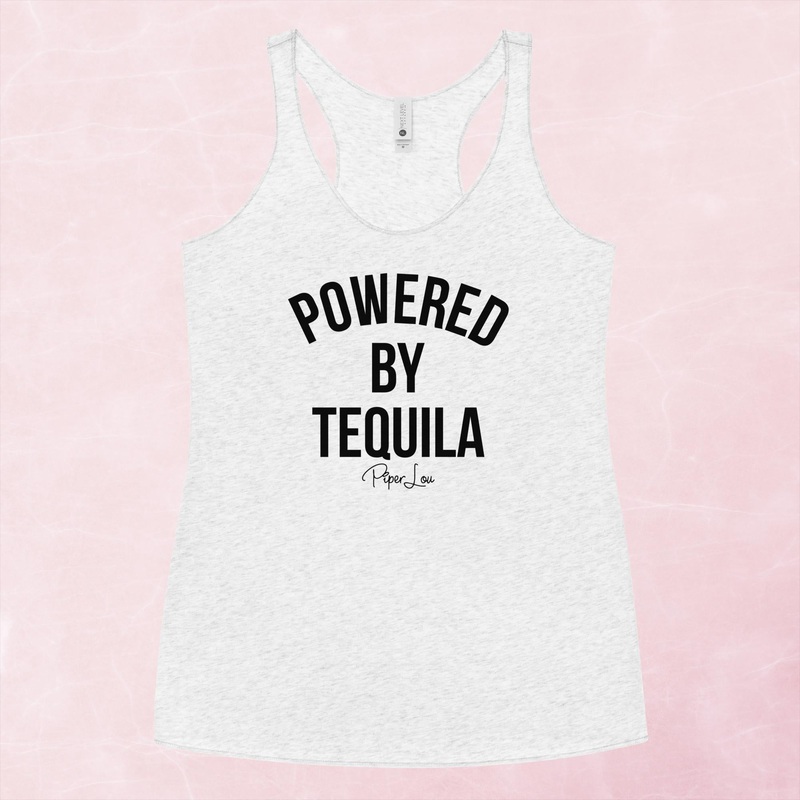Powered By Tequila Graphic Tank Top