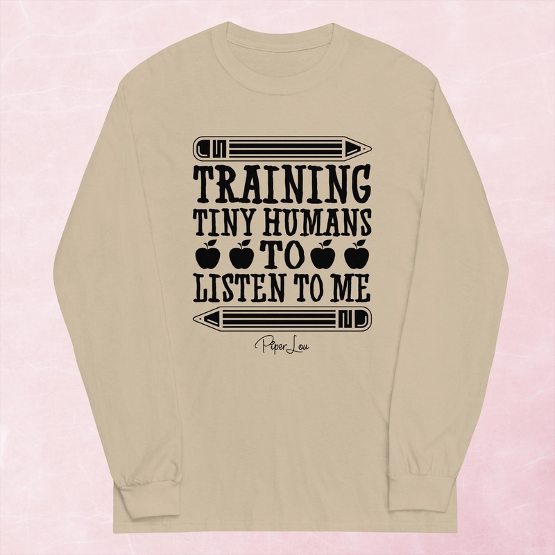 Training Tiny Humans Graphic Long Sleeve Tee