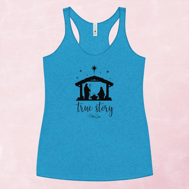 True Story Christmas Graphic Tank Top