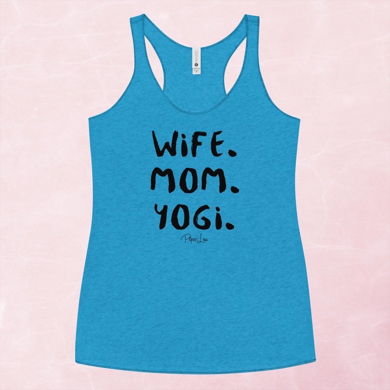 Wife Mom Yogi Graphic Tank Top