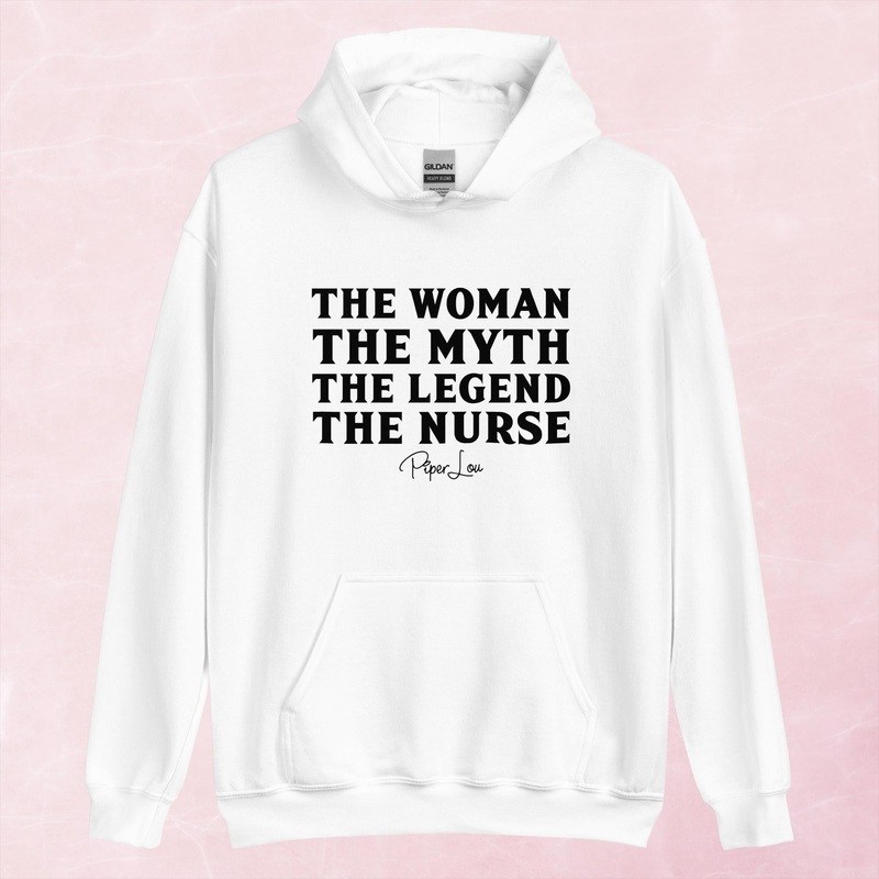 Woman Myth Legend Nurse Graphic Hoodie