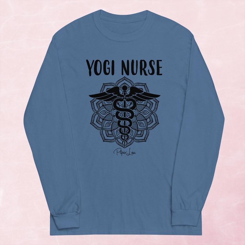 Yogi Nurse Graphic Long Sleeve Tee