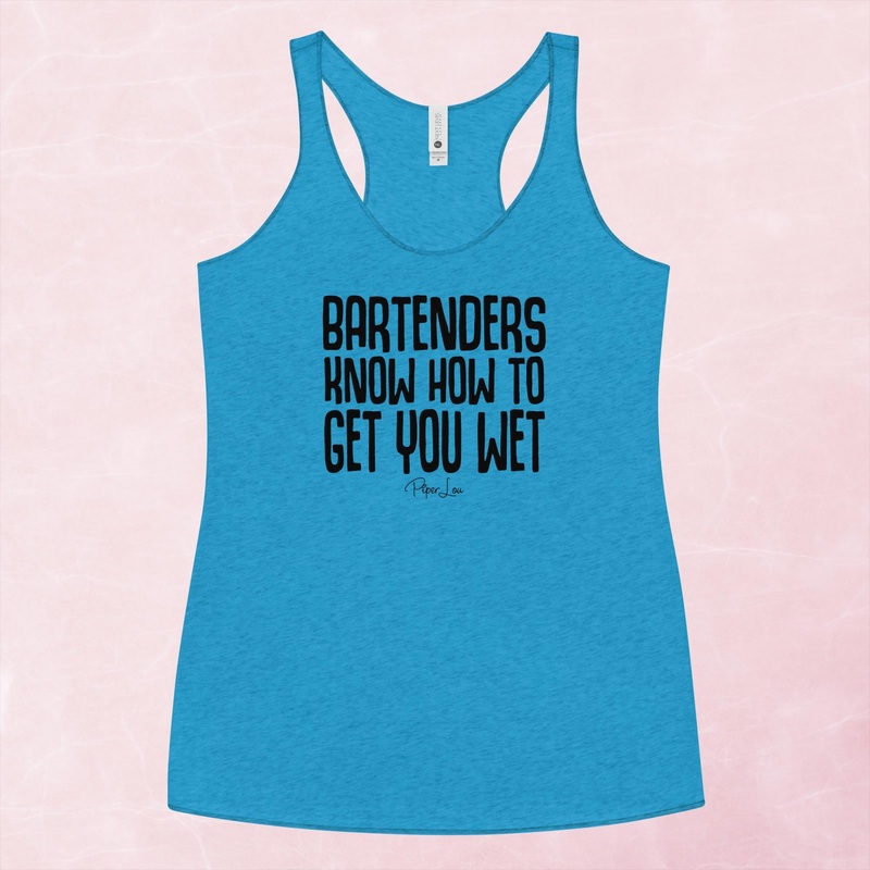 Bartenders Know How To Get You Wet Graphic Tank Top