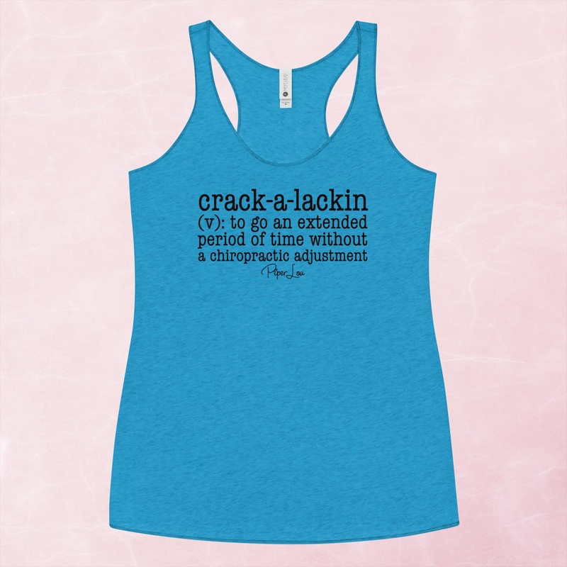 Crack A Lackin Graphic Tank Top