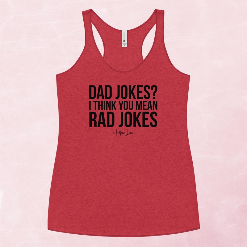 Dad Jokes I Think You Mean Rad Jokes Graphic Tank Top