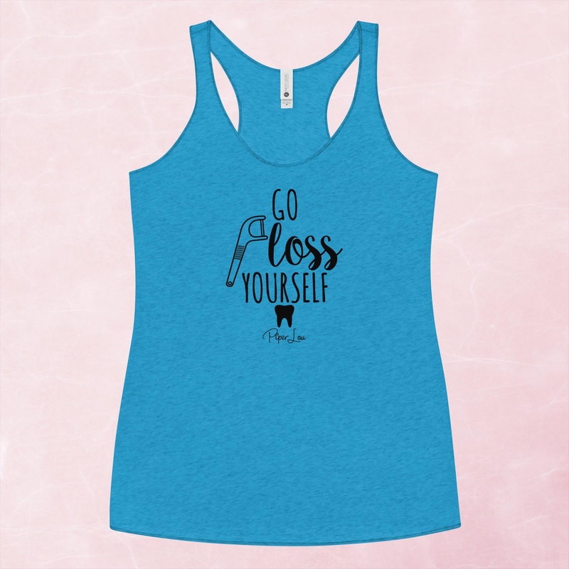 Go Floss Yourself Graphic Tank Top
