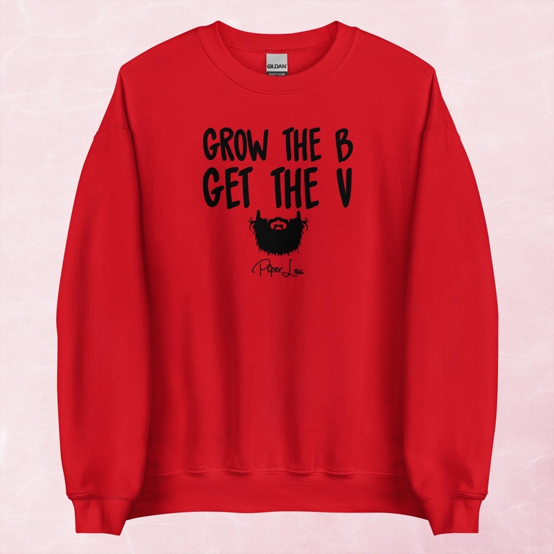 Grow The B Graphic Crewneck Sweatshirt