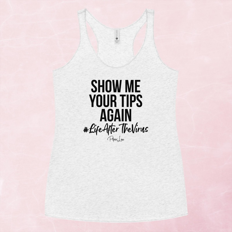Show Me Your Tips Again Graphic Tank Top