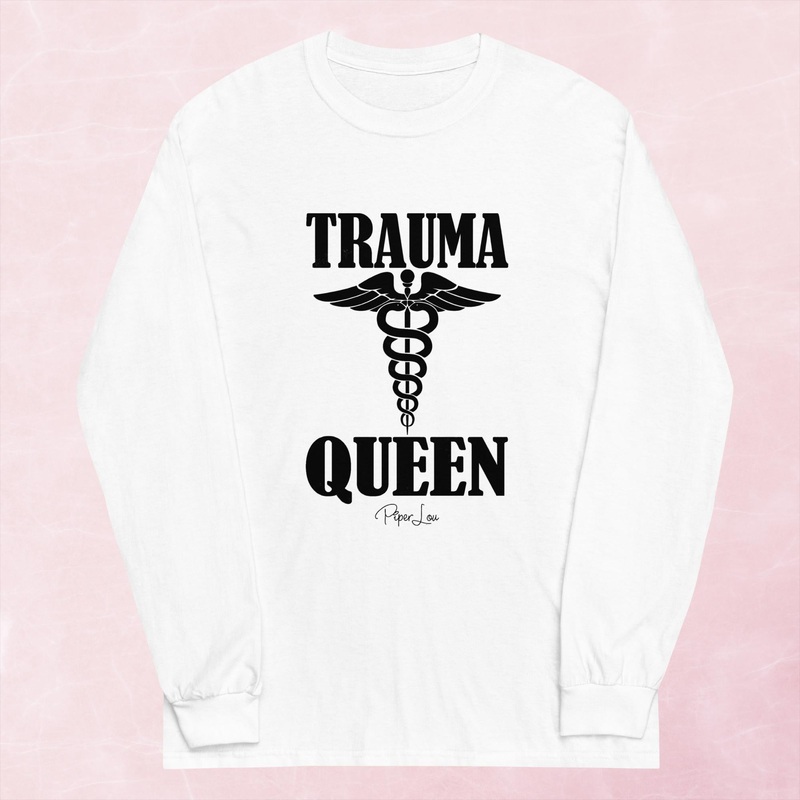 Trauma Queen Graphic Long Sleeve Tee