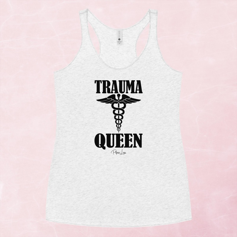 Trauma Queen Graphic Tank Top|Purple Rush|Vintage Red|Vintage Turquoise|Heather White|XS|S|M|L|XL