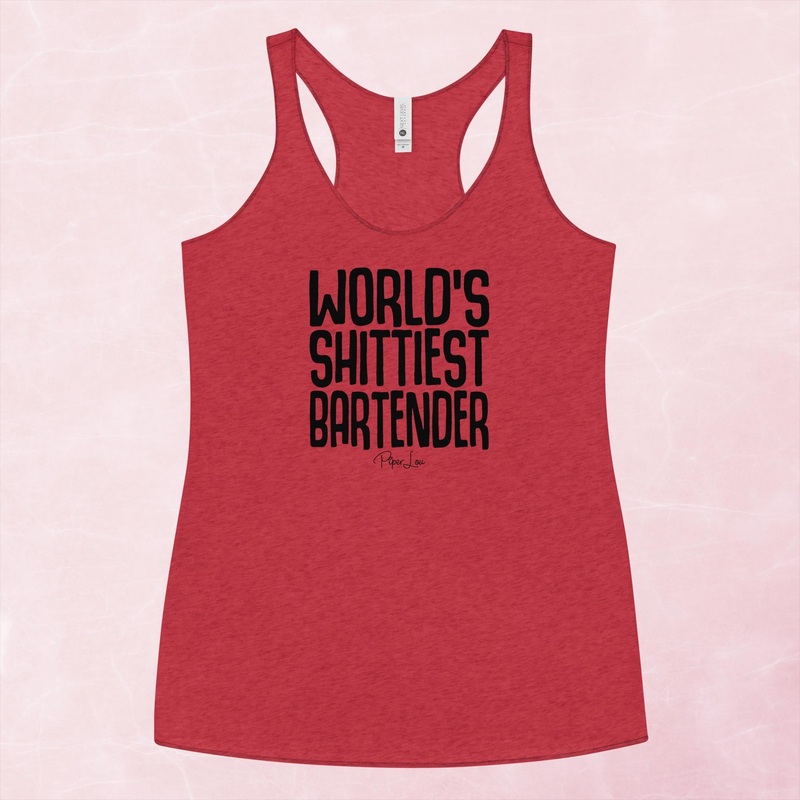 World’s Shittiest Bartender Graphic Tank Top