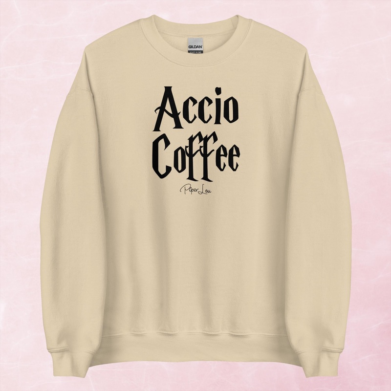Accio Coffee Graphic Crewneck Sweatshirt