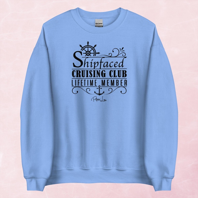 Shipfaced Cruising Club Graphic Crewneck Sweatshirt