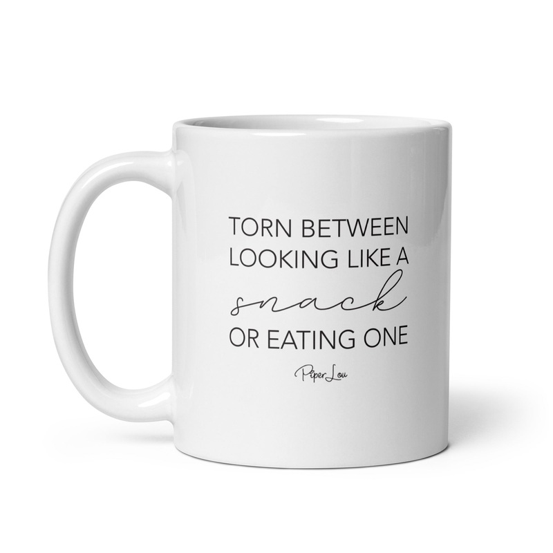 Torn Between Looking Like A Snack Or Eating One Ceramic Coffee Mug