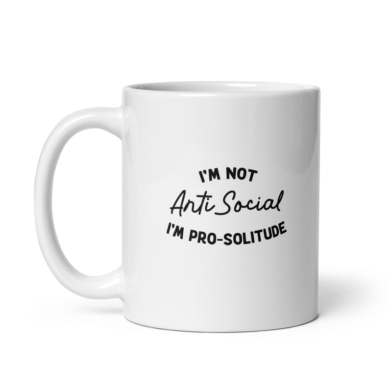Anti-Social Ceramic Coffee Mug