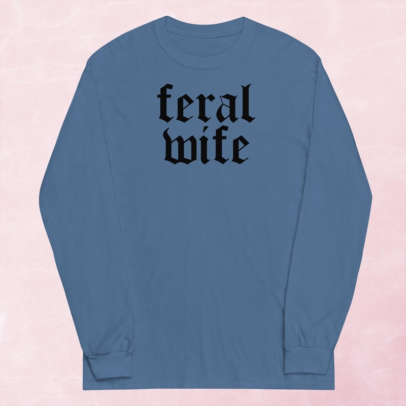 Feral Wife Graphic Long Sleeve Tee