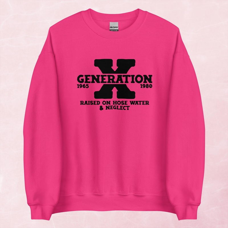 Gen X Graphic Crewneck Sweatshirt
