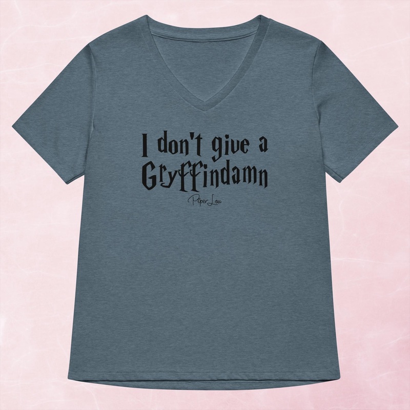 I Don’t Give A Gryffin Women’s Graphic V-Neck
