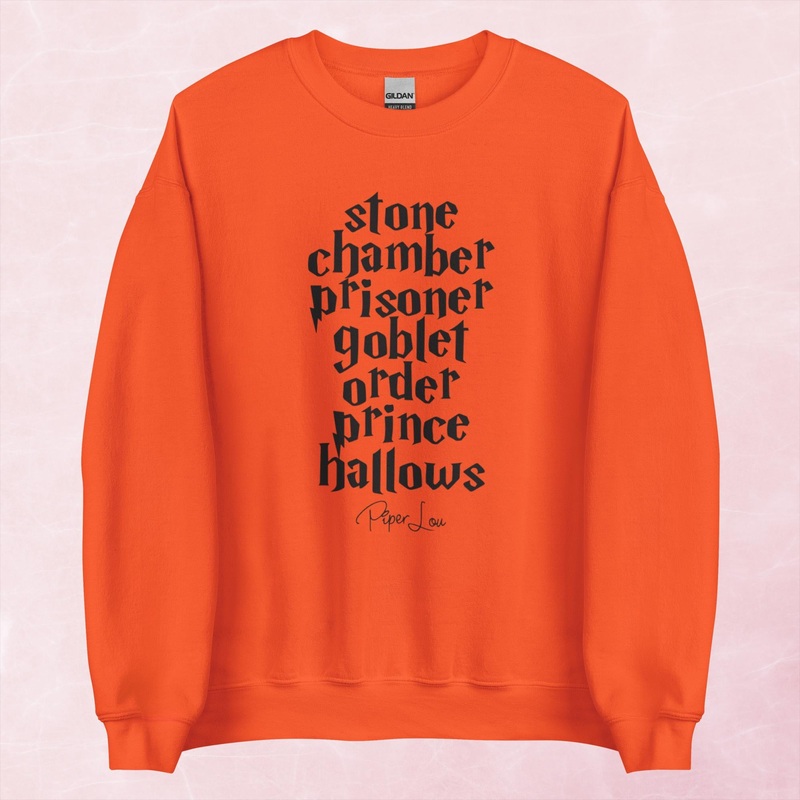 Potter Books Graphic Crewneck Sweatshirt