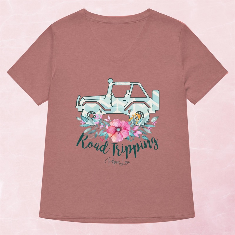 Road Tripping | Jeep Women’s Graphic V-Neck
