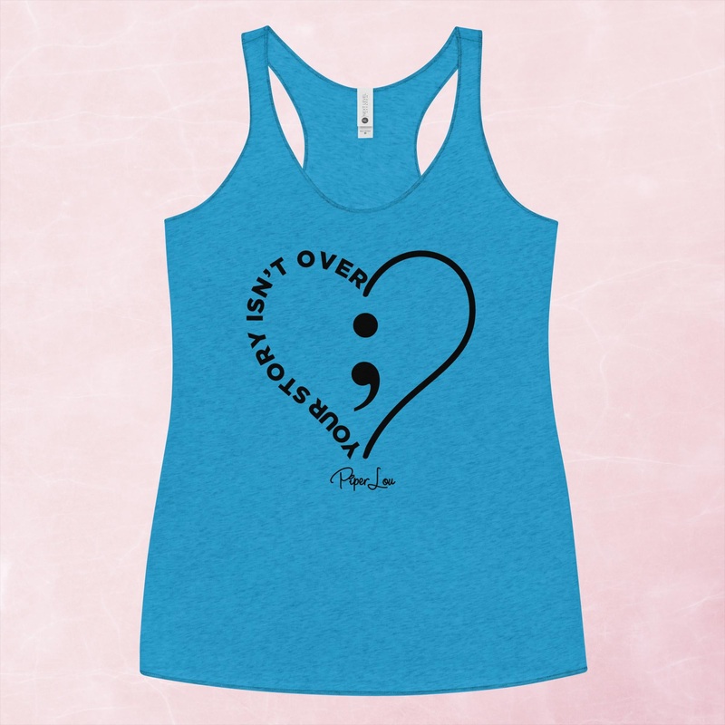 Your Story Isn’t Over Graphic Tank Top