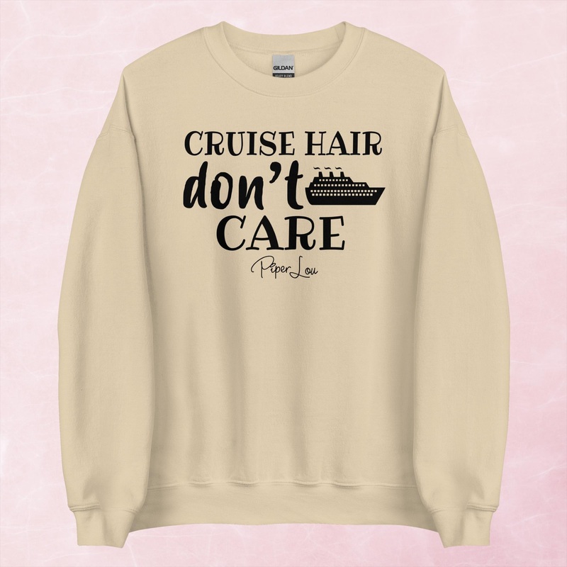 Cruise Hair Don’t Care Graphic Crewneck Sweatshirt