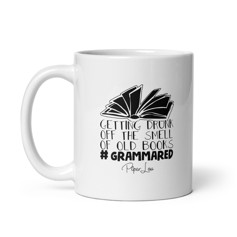 Getting Drunk Off The Smell Of Books Ceramic Coffee Mug