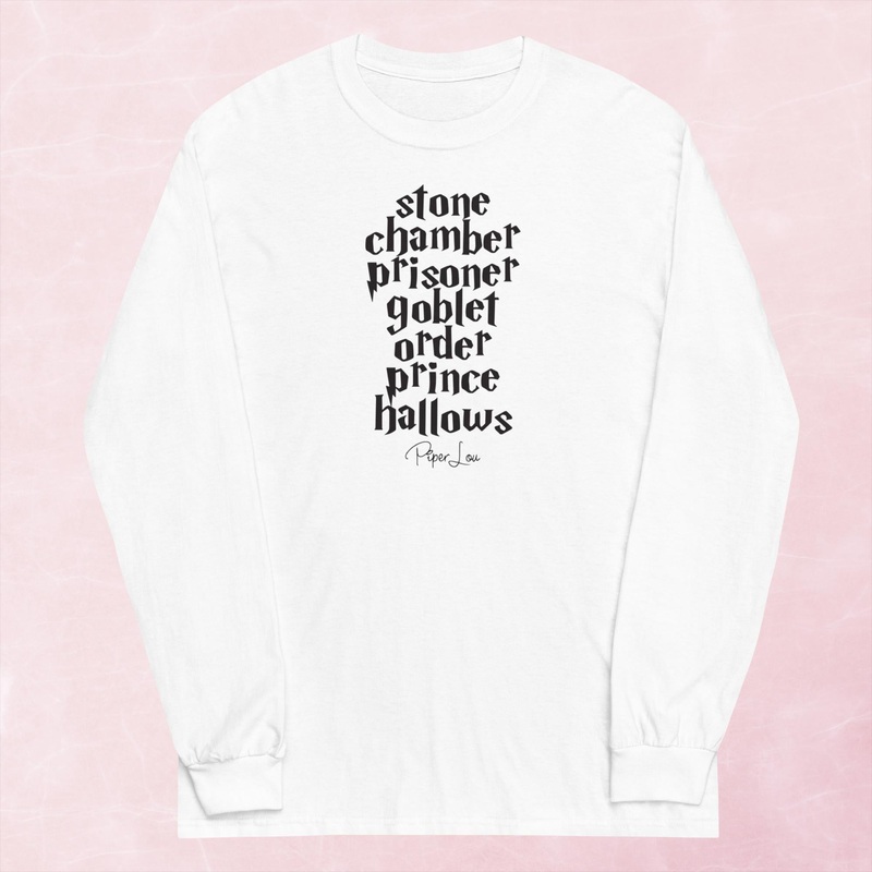 Potter Books Graphic Long Sleeve Tee