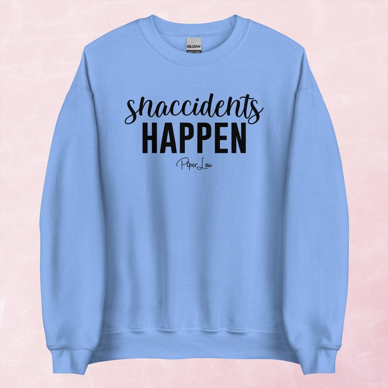 Snaccidents Happen Graphic Crewneck Sweatshirt