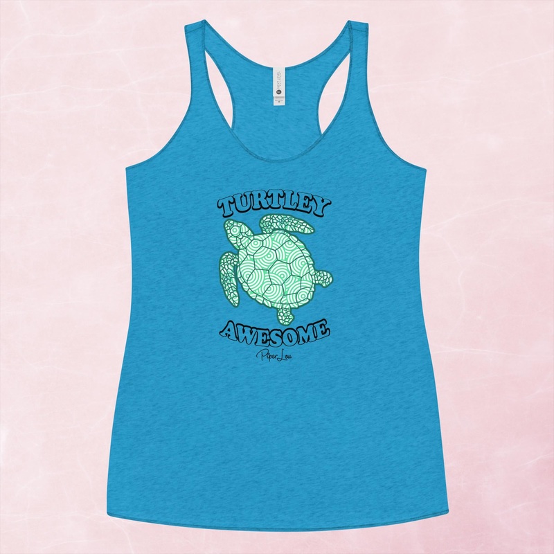 Turtley Awesome Graphic Tank Top