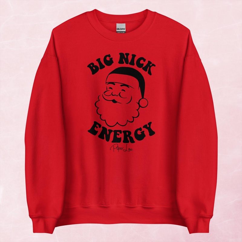 Big Nick Energy Graphic Crewneck Sweatshirt