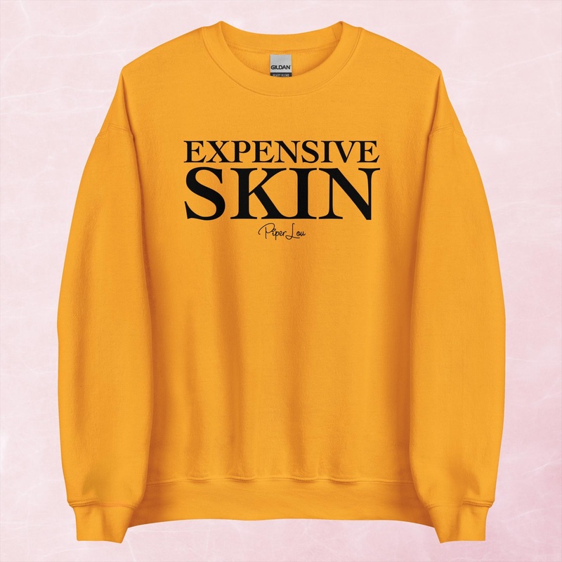 Expensive Skin Graphic Crewneck Sweatshirt