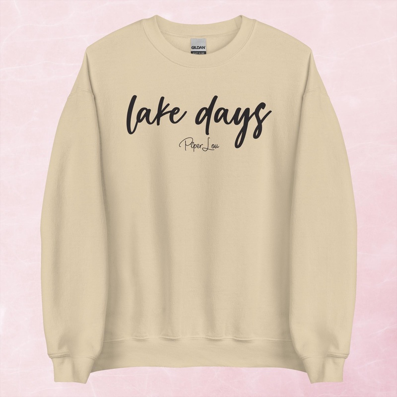 Lake Days Graphic Crewneck Sweatshirt