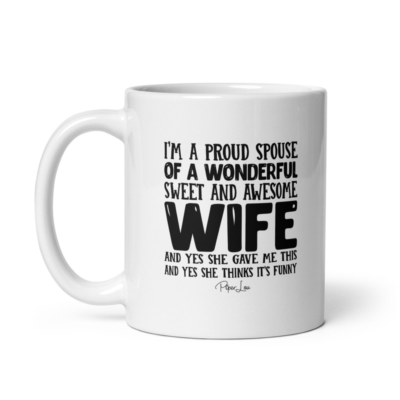 Proud Spouse Ceramic Coffee Mug