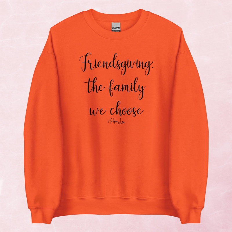 The Family We Choose Graphic Crewneck Sweatshirt