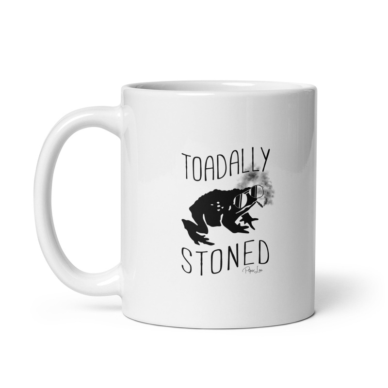Toadally Stoned Ceramic Coffee Mug