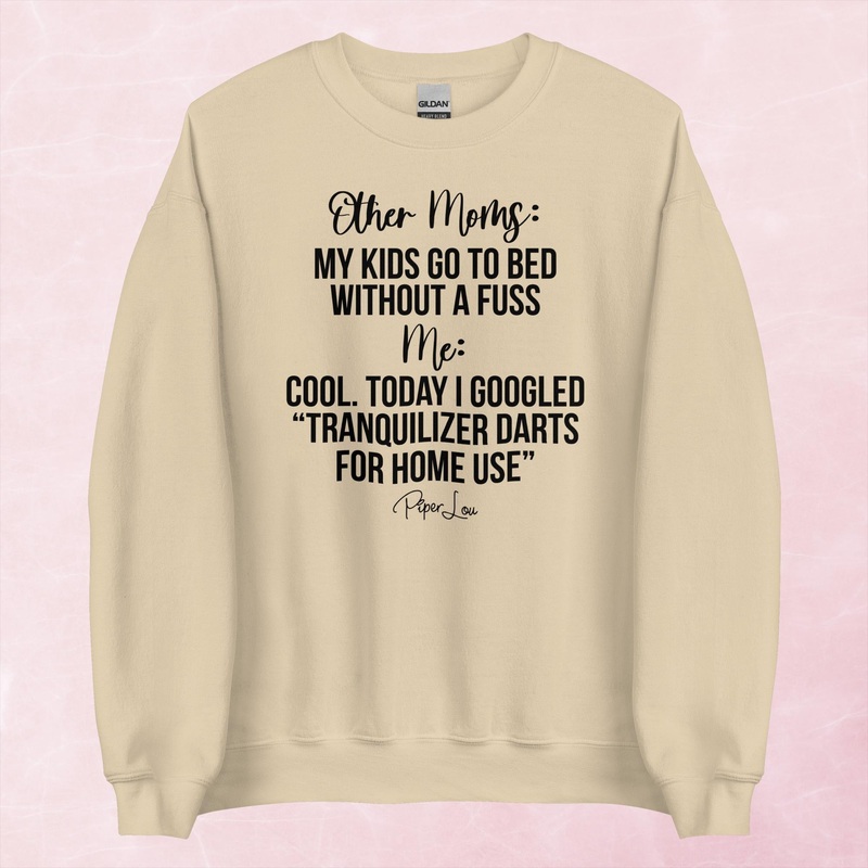 Tranquilizer Darts Graphic Crewneck Sweatshirt