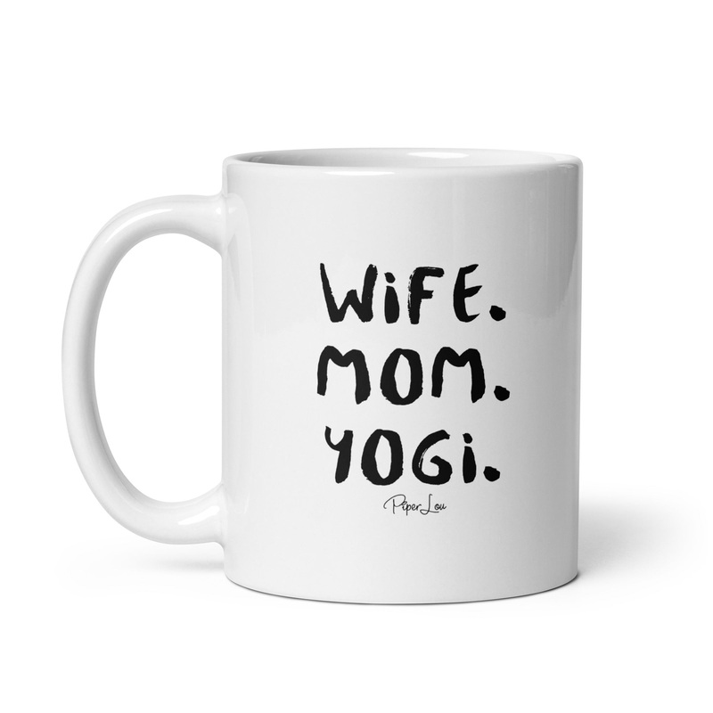 Wife Mom Yogi Ceramic Coffee Mug