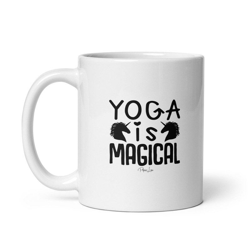 Yoga Is Magical Ceramic Coffee Mug