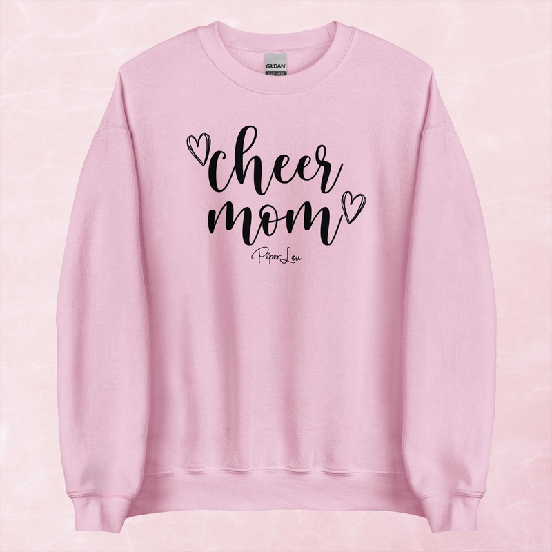 Cheer Mom Graphic Crewneck Sweatshirt
