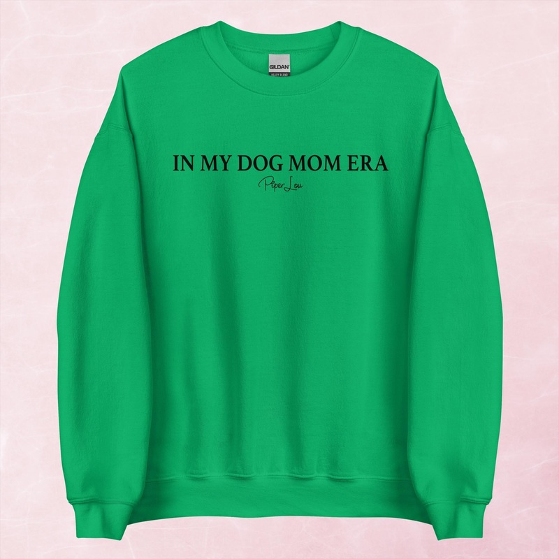Dog Mom Era Graphic Crewneck Sweatshirt
