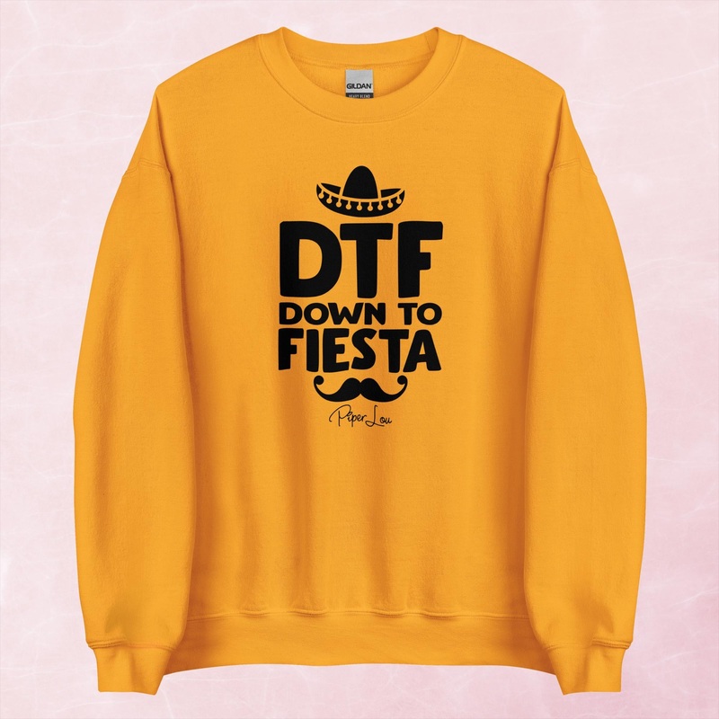 Down To Fiesta Graphic Crewneck Sweatshirt