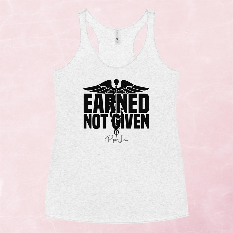 Earned Not Given RN Graphic Tank Top