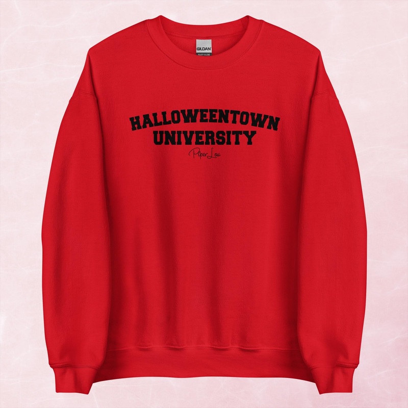 Halloweentown University Graphic Crewneck Sweatshirt