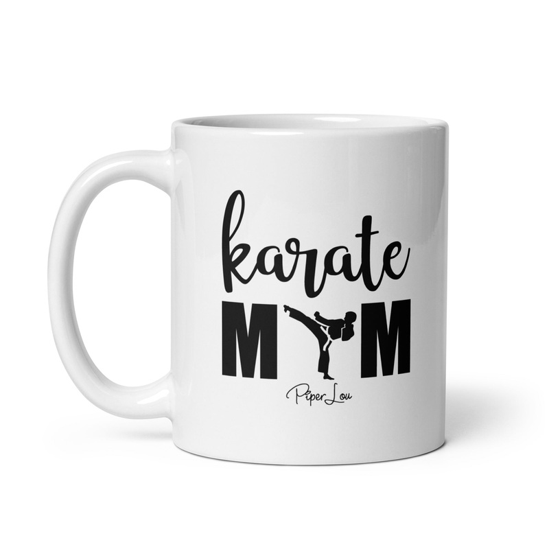Karate Mom Ceramic Coffee Mug|11 oz|15 oz|20 oz