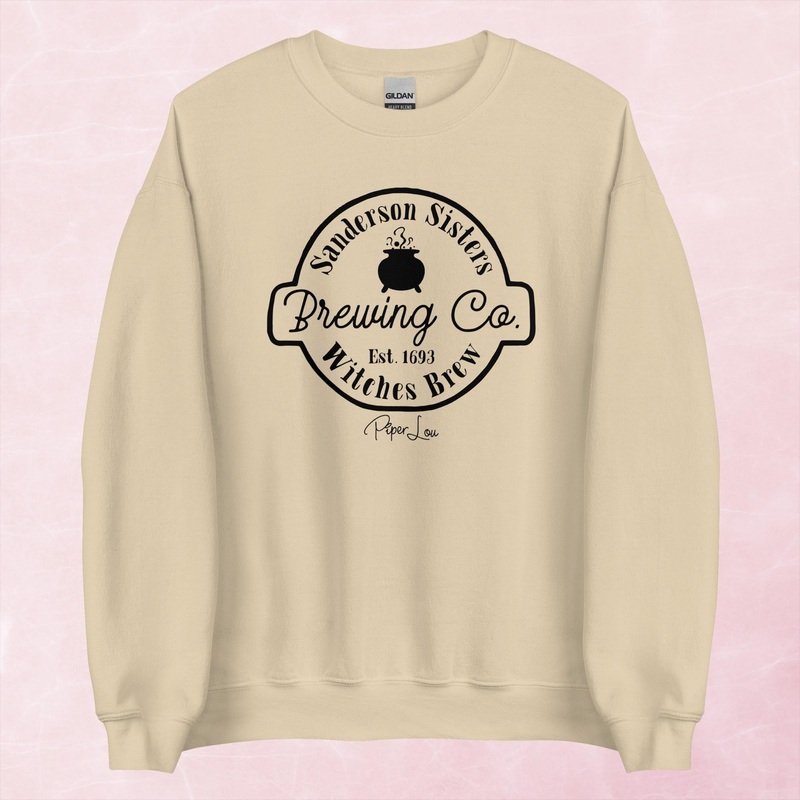 Sanderson Sisters Brewing Co Graphic Crewneck Sweatshirt