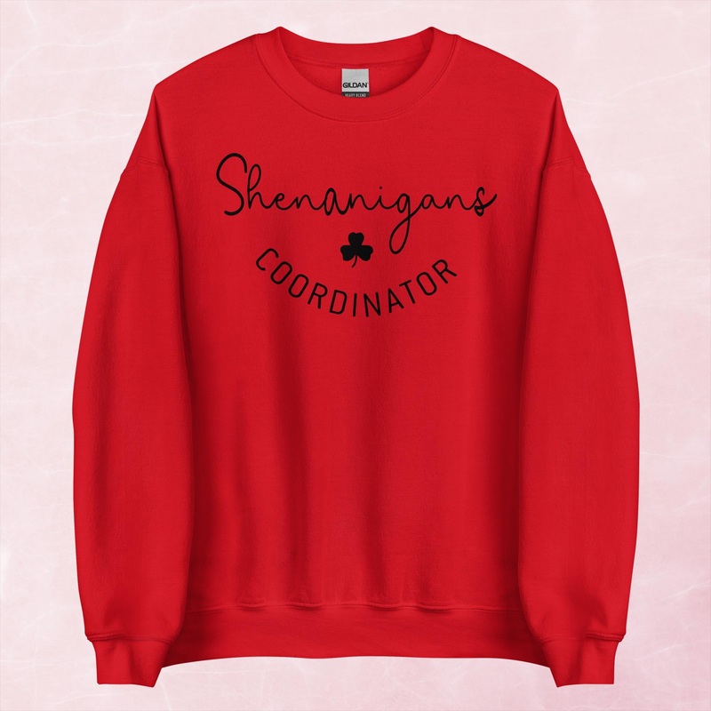 Shenanigans Graphic Crewneck Sweatshirt