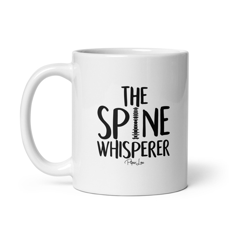 The Spine Whisperer Ceramic Coffee Mug