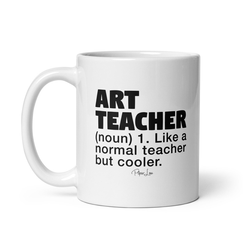 Art Teacher Definition Ceramic Coffee Mug